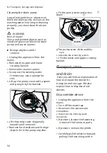 Preview for 50 page of Bosch SGV2ITX22E User Manual