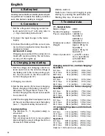 Preview for 8 page of Bosch SL 2450 C Operating Instructions Manual