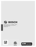 Preview for 100 page of Bosch SM024 Installation, Operation And Maintenance Manual