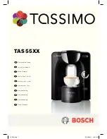 Bosch Tassimo Tas 55XX Instruction Manual preview