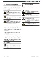 Preview for 5 page of Bosch TCE 4460 Original Instructions Manual