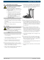 Preview for 137 page of Bosch TCE 4460 Original Instructions Manual