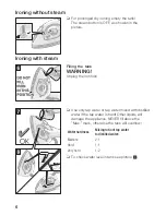 Preview for 6 page of Bosch TDA 1302 UC Use And Care Manual