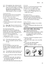 Preview for 43 page of Bosch TES 6 F Series Instruction Manual