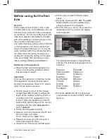 Preview for 8 page of Bosch TES703 Manual