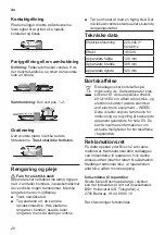 Preview for 20 page of Bosch TFB3302V Instruction Manual