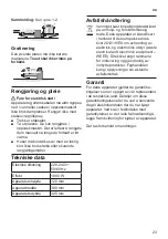 Preview for 23 page of Bosch TFB3302V Instruction Manual