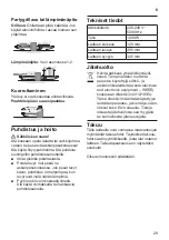 Preview for 29 page of Bosch TFB3302V Instruction Manual