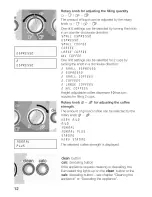 Preview for 12 page of Bosch TKN68E75UC - Benvenuto Coffee System Use And Care Manual