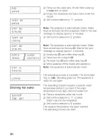 Preview for 30 page of Bosch TKN68E75UC - Benvenuto Coffee System Use And Care Manual