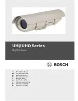 Preview for 1 page of Bosch UHI Series Installation Manual