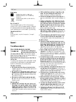 Preview for 70 page of Bosch Uneo Original Instructions Manual