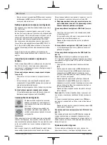 Preview for 122 page of Bosch Uneo Original Instructions Manual