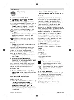 Preview for 174 page of Bosch Uneo Original Instructions Manual