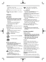 Preview for 186 page of Bosch Uneo Original Instructions Manual