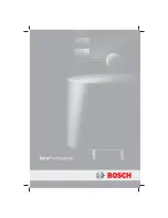 Bosch Vero Professional User Manual preview