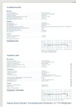 Preview for 6 page of Bosch VHM 300 Operating Instructions Manual