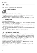 Preview for 4 page of Bosch WAJ20170ZA User Manual And Installation Instructiions