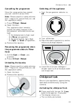 Preview for 33 page of Bosch WAJ24006GB User Manual And Installation Instructions