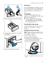 Preview for 37 page of Bosch WAJ24006GB User Manual And Installation Instructions