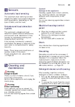 Preview for 19 page of Bosch WAK20065IN Instruction Manual And Installation Instructions