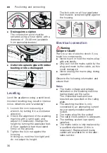 Preview for 36 page of Bosch WAK2021SME Instruction Manual And Installation Instructions