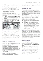 Preview for 19 page of Bosch WAK2427SKE Instruction Manual And Installation Instructions