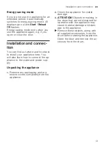 Preview for 13 page of Bosch WAN20051IL User Manual And Installation Instructions