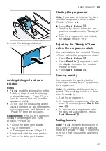 Preview for 33 page of Bosch WAN20051IL User Manual And Installation Instructions