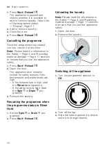 Preview for 34 page of Bosch WAN20051IL User Manual And Installation Instructions