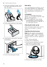 Preview for 38 page of Bosch WAN20051IL User Manual And Installation Instructions