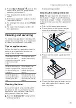 Preview for 39 page of Bosch WAN20170IL User Manual And Installation Instructions