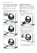 Preview for 40 page of Bosch WAN24063BY User Manual And Installation Instructions