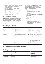 Preview for 32 page of Bosch WAN24261IL User Manual And Installation Instructions