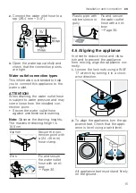 Preview for 15 page of Bosch WAU28PH2ES User Manual And Installation Instructions