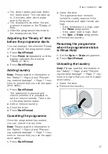 Preview for 37 page of Bosch WAU28TS1GB User Manual And Installation Instructiions