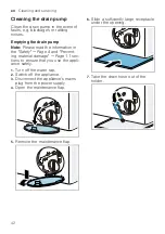 Preview for 42 page of Bosch WAU28TS1GB User Manual And Installation Instructiions