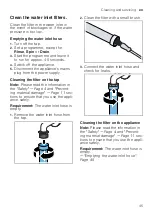 Preview for 45 page of Bosch WAU28TS1GB User Manual And Installation Instructiions