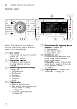 Preview for 10 page of Bosch WAW28540AU Instruction Manual And Installation Instructions