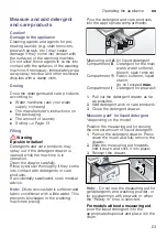 Preview for 23 page of Bosch WAW28540AU Instruction Manual And Installation Instructions