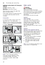 Preview for 40 page of Bosch WAW28540AU Instruction Manual And Installation Instructions