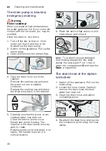 Preview for 46 page of Bosch WAW28750GB Instruction Manual And Installation Instructions