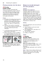 Preview for 38 page of Bosch WAW32568SN Instruction Manual And Installation Instructions