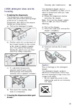 Preview for 39 page of Bosch WAY328890W Instruction Manual And Installation Instructions