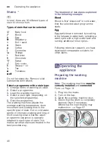 Preview for 40 page of Bosch WAYH890ES Instruction Manual And Installation Instructions