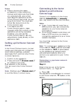 Preview for 46 page of Bosch WDU8H541SN Instruction Manual And Installation Instructions