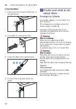 Preview for 56 page of Bosch WDU8H541SN Instruction Manual And Installation Instructions