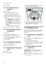 Preview for 34 page of Bosch WDU8H561GR User Manual And Installation Instructions