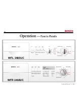 Preview for 14 page of Bosch WFL 2060UC Training Program