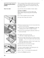 Preview for 24 page of Bosch WFO2466GB Instruction Manual And Installation Instructions